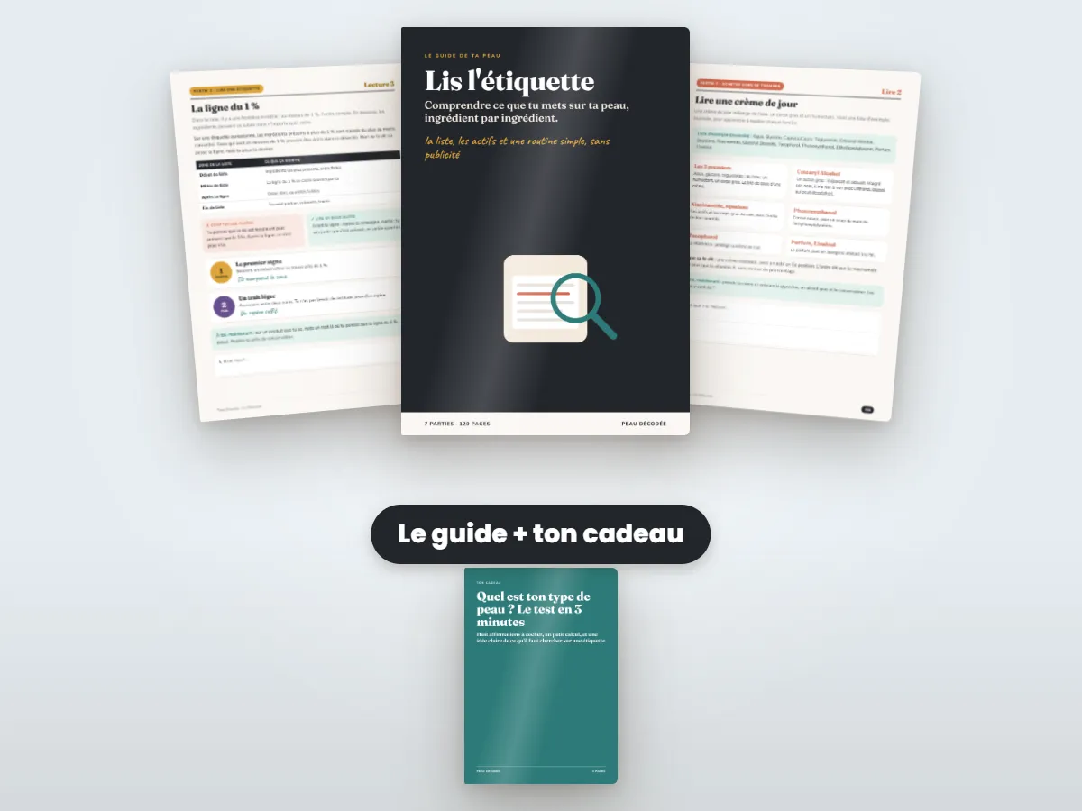 Le guide Lis l’étiquette et ton cadeau, le test en 3 minutes